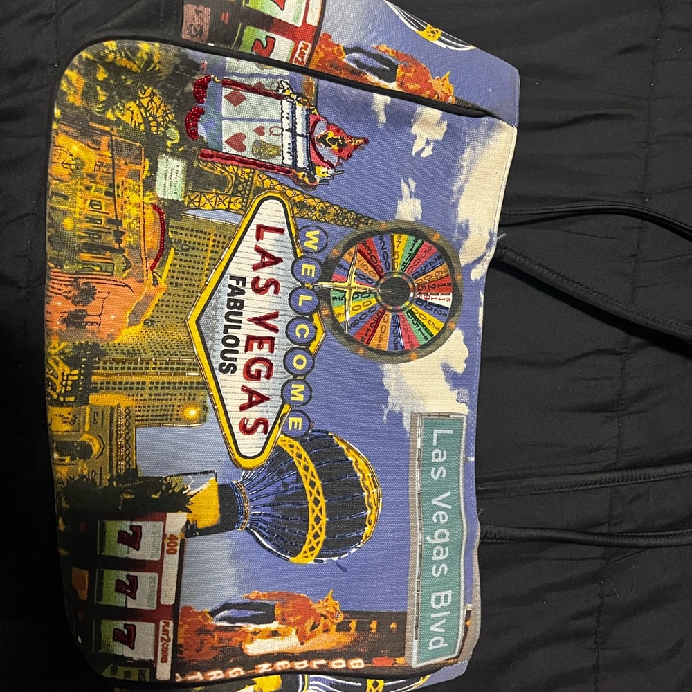 Vintage Las Vegas Beaded Purse